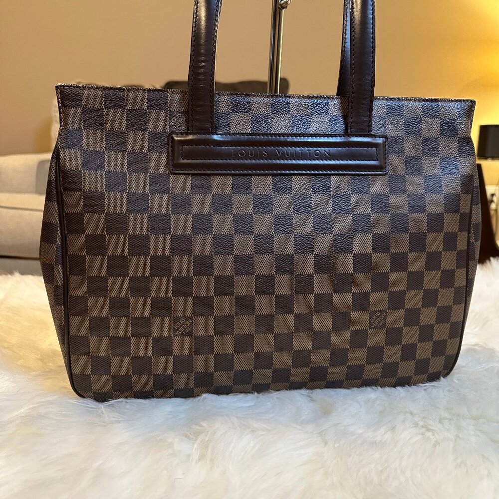 ❌SOLD❌ Authentic Louis Vuitton Damier Ebene Parioli PM Tote Bag - Picture 6 of 17